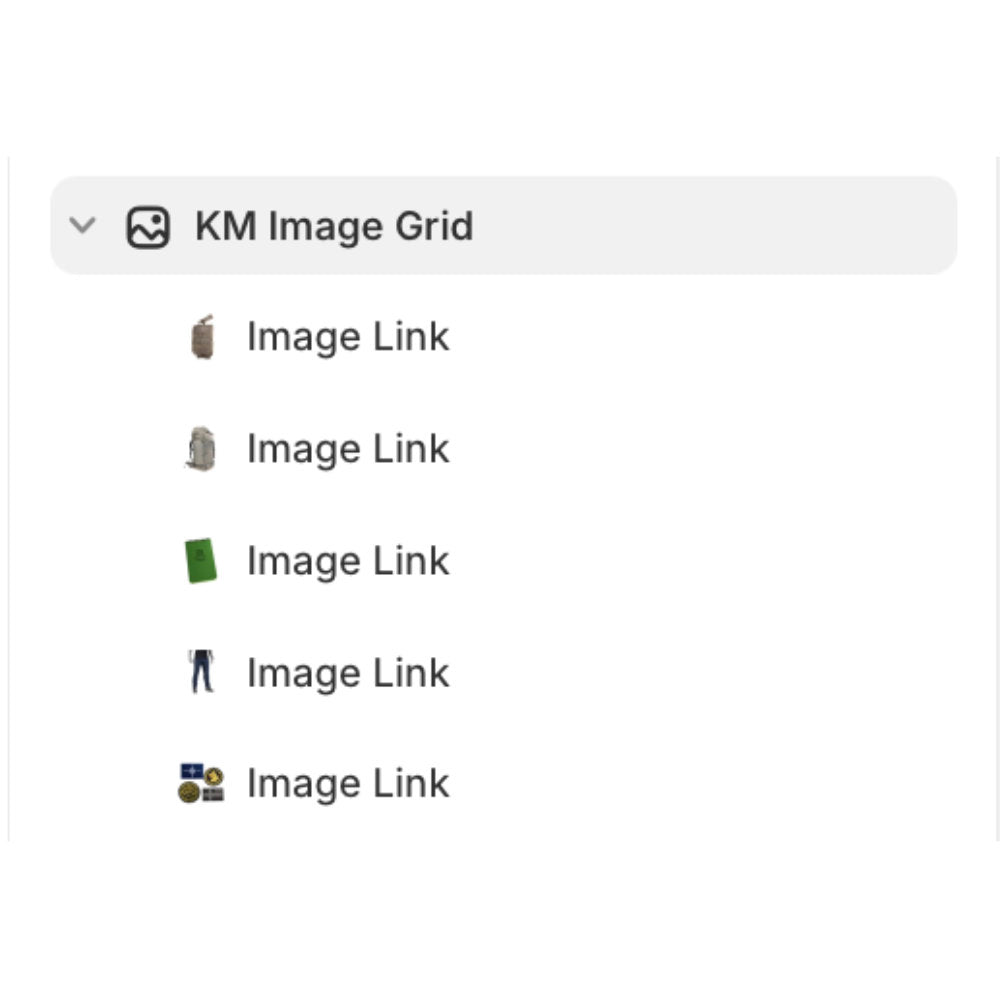 Shopify - mage Grid Section for Shopify
